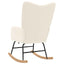 Gyngestol Creme Sherpa-stof