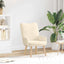 lænestol Creme 63 x 67 x 94 cm Stof