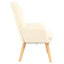 lænestol Creme 63 x 67 x 94 cm Stof