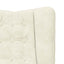 lænestol Creme 63 x 67 x 94 cm Fløjl