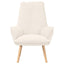 lænestol Creme 69 x 74 x 93 cm Sherpa-stof