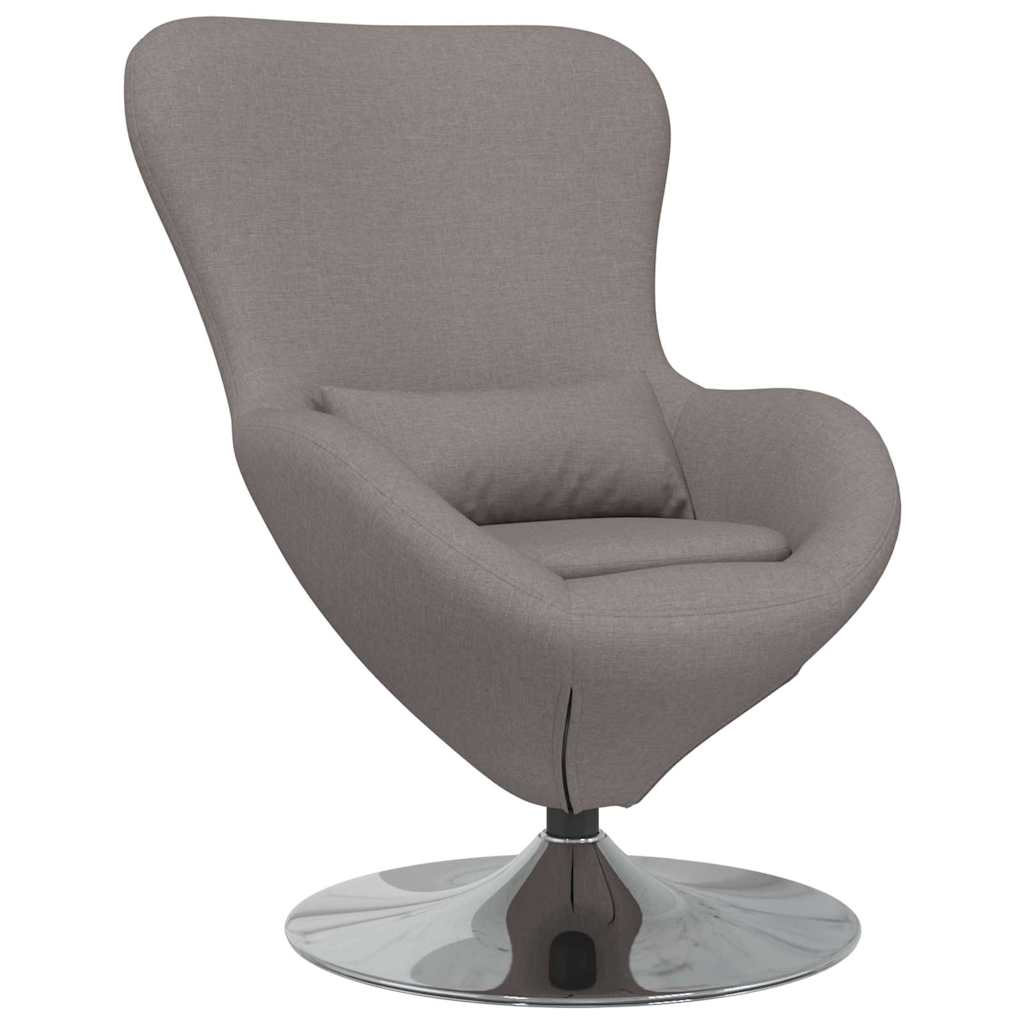 Æggestol Gråbrun 63 x 73 x 90 cm Stof