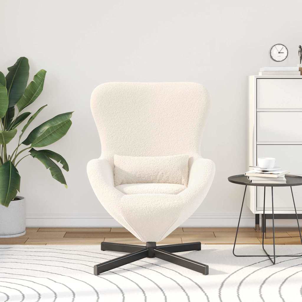 Æggestol Creme 63 x 73 x 90 cm Stof