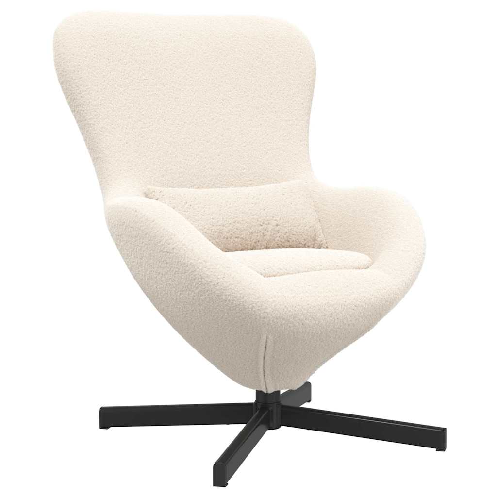 Æggestol Creme 63 x 73 x 90 cm Stof