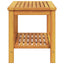 Sidebord Olie Naturlig 70 x 40 x 45 cm Massivt Akacietræ
