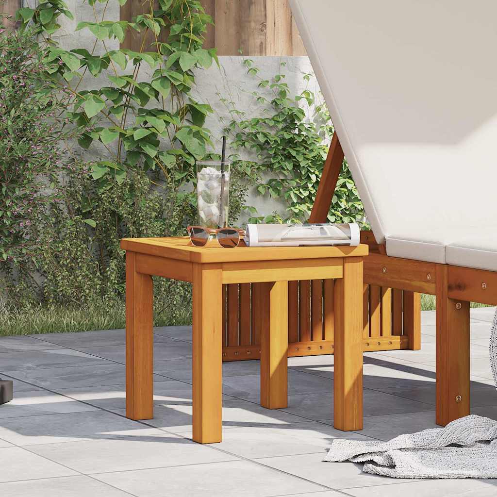 Sidebord Olie Naturlig 35 x 35 x 34 cm Massivt Akacietræ