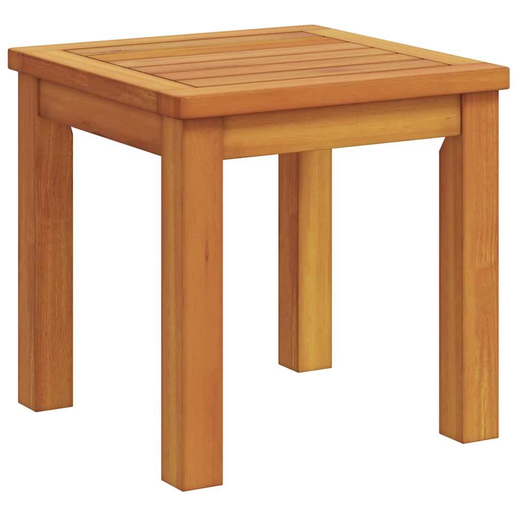 Sidebord Olie Naturlig 35 x 35 x 34 cm Massivt Akacietræ