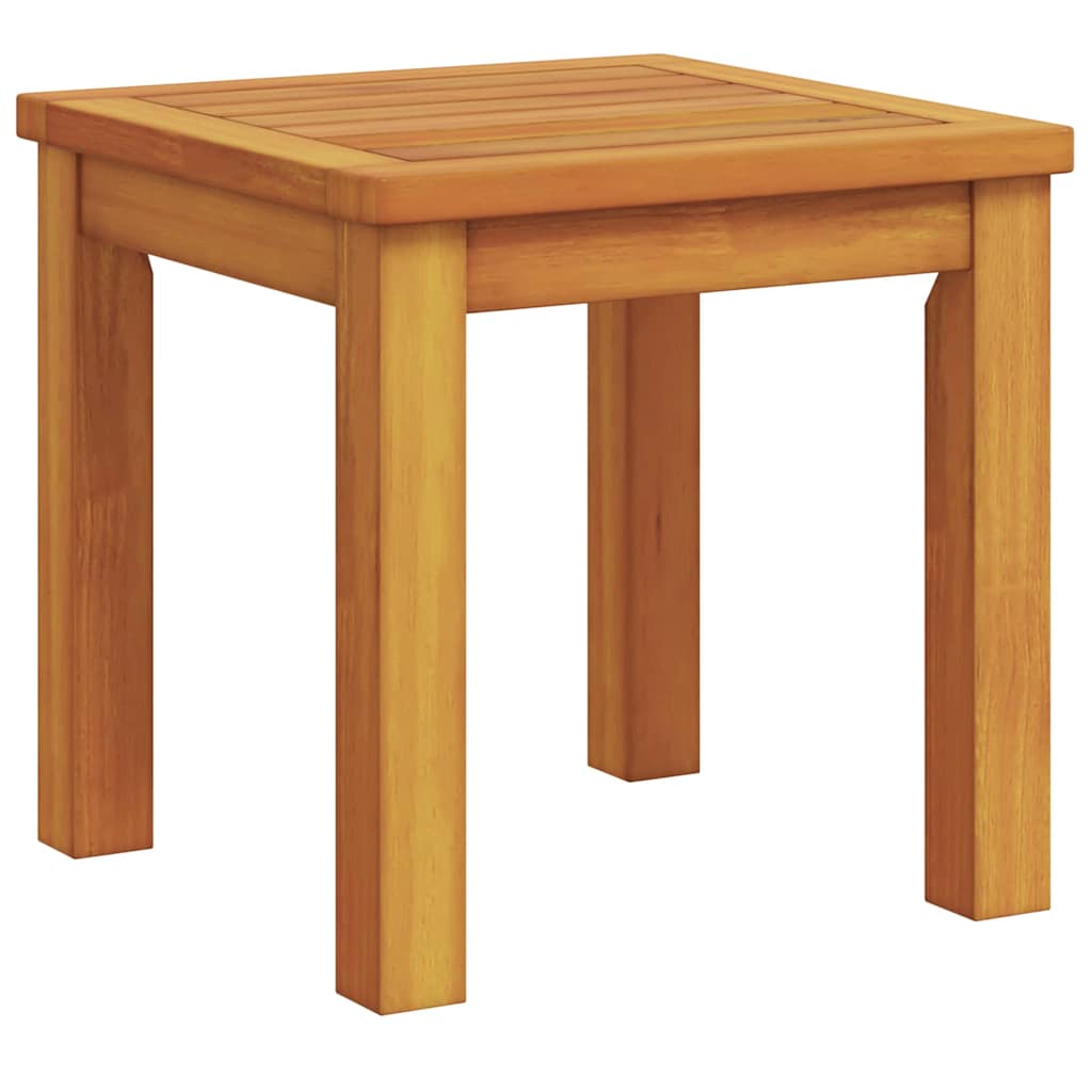 Sidebord Olie Naturlig 35 x 35 x 34 cm Massivt Akacietræ
