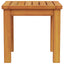 Sidebord Olie Naturlig 35 x 35 x 34 cm Massivt Akacietræ
