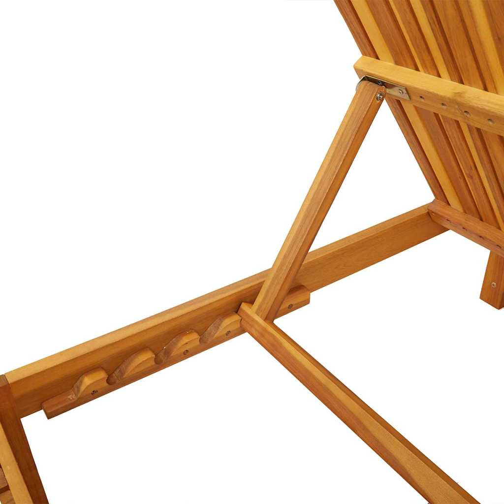 Solstol Olie Naturlig 200 x 55 x 94 cm Massivt akacietræ
