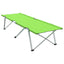 Foldende Camping Seng 2 pcs Grøn 194 x 62,5 x 42,5 cm