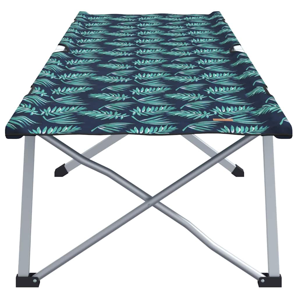 Foldende Camping Seng 2 pcs Skov 194 x 62,5 x 42,5 cm