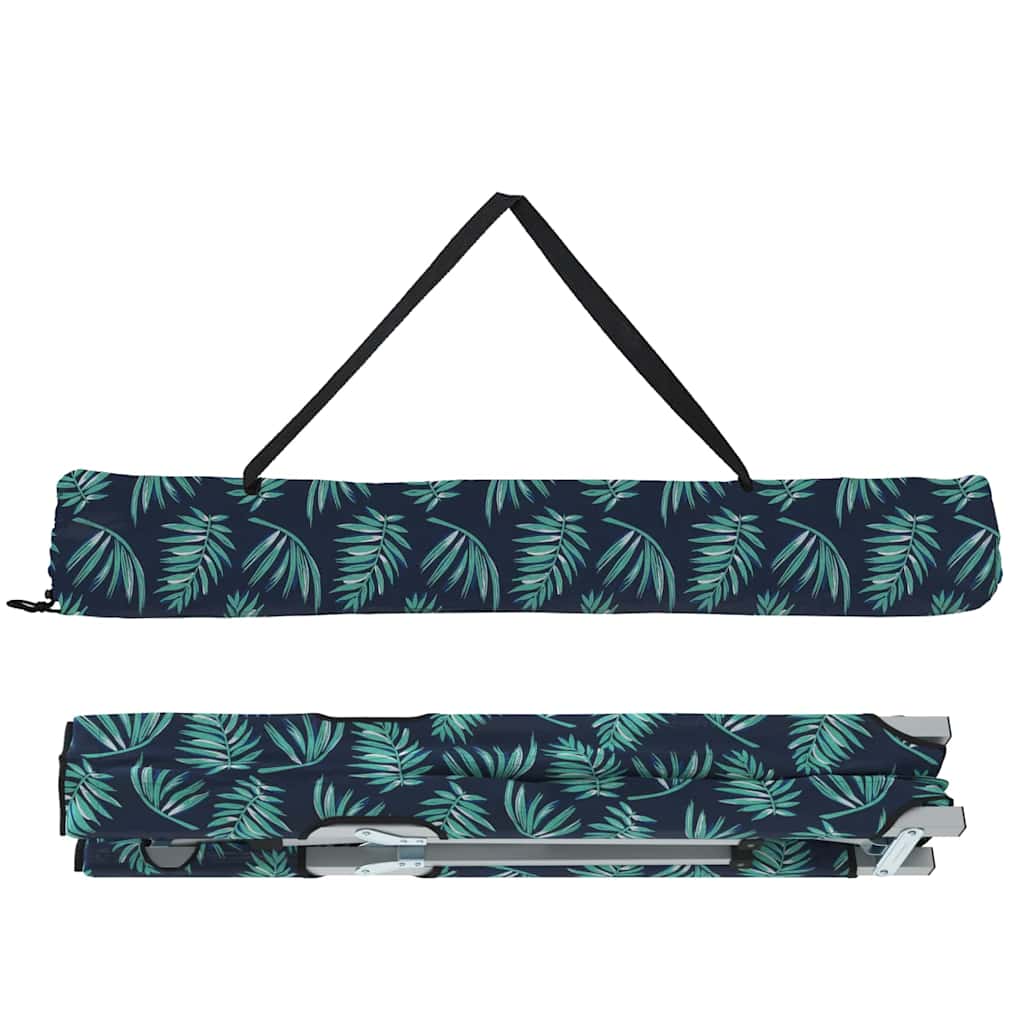Foldende Camping Seng 2 pcs Skov 194 x 62,5 x 42,5 cm