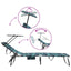 Foldestol Flerfarvet 190 x 57 x 81 cm oxford
