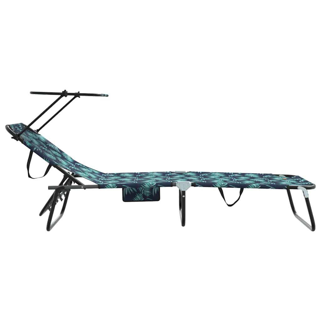 Foldestol Flerfarvet 190 x 57 x 81 cm oxford