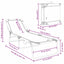 Foldestol Grøn 188 x 57 x 86,5 cm Polyester