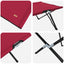 Foldende Camping Seng Rød 206 x 76 x 74 cm Oxford og Stål