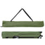 Foldende Camping Seng Grøn 206 x 76 x 74 cm Oxford og Stål