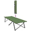 Foldende Camping Seng Grøn 206 x 76 x 74 cm Oxford og Stål