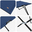 Foldende Camping Seng 2 pcs Blå 206 x 76 x 74 cm Oxford og Stål