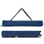 Foldende Camping Seng 2 pcs Blå 206 x 76 x 74 cm Oxford og Stål
