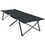 Foldende Camping Seng 2 pcs Sort 206 x 76 x 74 cm