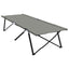 Foldende Camping Seng 2 pcs Grå 206 x 76 x 74 cm Oxford og Stål