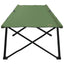 Foldende Camping Seng 2 pcs Grøn 206 x 76 x 74 cm