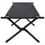 Foldende Camping Seng Sort 193 x 69 x 45 cm Oxford stof