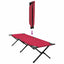 Foldende Camping Seng Rød 193 x 69 x 45 cm Oxford stof