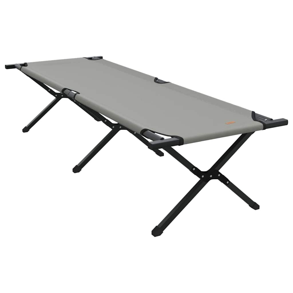 Foldende Camping Seng Grå 193 x 69 x 45 cm Oxford stof billede