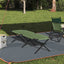 Foldende Camping Seng Grøn 193 x 69 x 45 cm Oxford stof