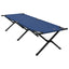 Foldende Camping Seng 2 pcs Blå 193 x 69 x 45 cm Oxford stof