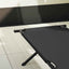 Foldende Camping Seng Sort 210 x 80 x 46 cm Oxford stof