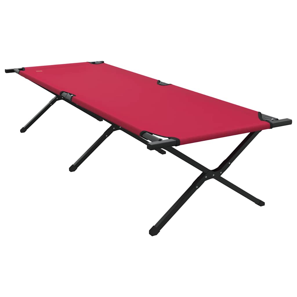 Foldende Camping Seng Rød 210 x 80 x 46 cm Oxford stof