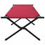 Foldende Camping Seng Rød 210 x 80 x 46 cm Oxford stof