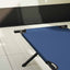 Foldende Camping Seng 2 pcs Blå 210 x 80 x 46 cm Oxford stof