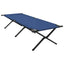 Foldende Camping Seng 2 pcs Blå 210 x 80 x 46 cm Oxford stof