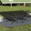 Foldende Camping Seng 2 pcs Sort 210 x 80 x 46 cm Oxford stof