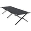 Foldende Camping Seng 2 pcs Sort 210 x 80 x 46 cm Oxford stof