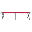 Foldende Camping Seng 2 pcs Rød 210 x 80 x 46 cm Oxford stof