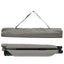 Foldende Camping Seng 2 pcs Grå 210 x 80 x 46 cm Oxford stof