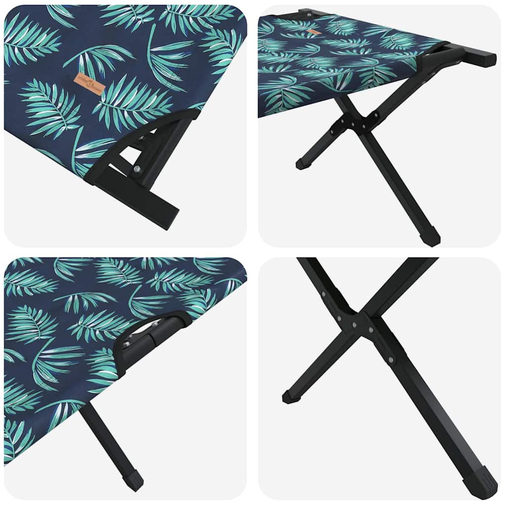 Foldende Camping Seng 2 pcs Skov 210 x 80 x 46 cm Oxford stof