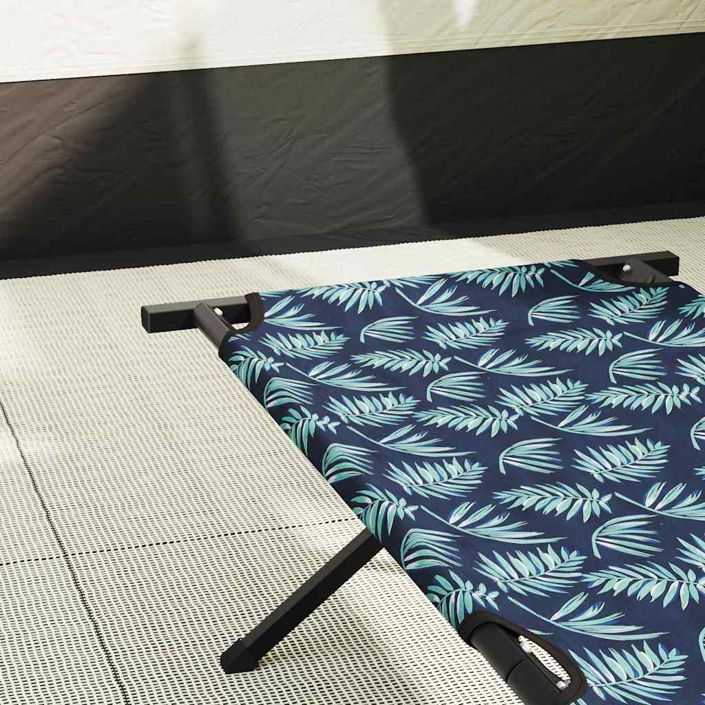 Foldende Camping Seng 2 pcs Skov 210 x 80 x 46 cm Oxford stof
