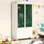 Tavle Garderobe ROROS Hvid 90 x 45 x 180 cm Konstrueret træ