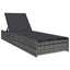 Solstol Grå 200.5 x 70 x 75 cm polyrattan