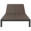Solseng polyrattan Brun