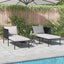 Solseng Antracit 153 x 115 x 69,5 cm Pulverlakeret stål