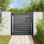 havelåge låsbar 100x100 cm aluminium sort