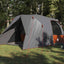 Dome Telt 4-Personer med tag Grå og orange 455 x 252 x 178 cm